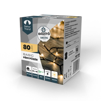 Dekortrend LED lampice 80 kom toplo bela KDT 081-4